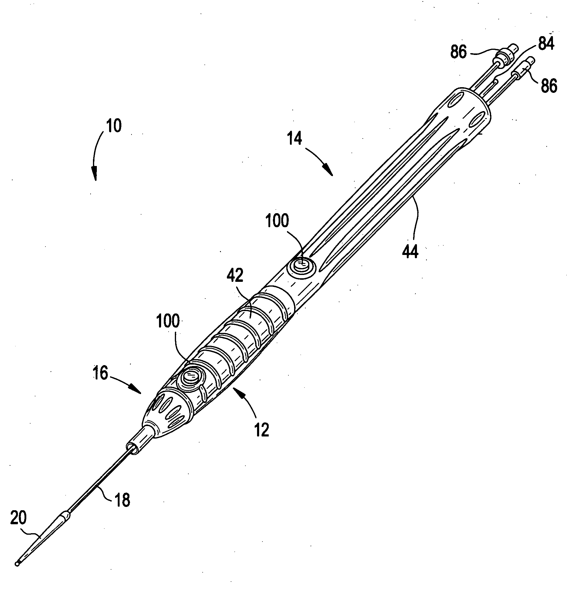 Handle system for deploying a prosthetic implant