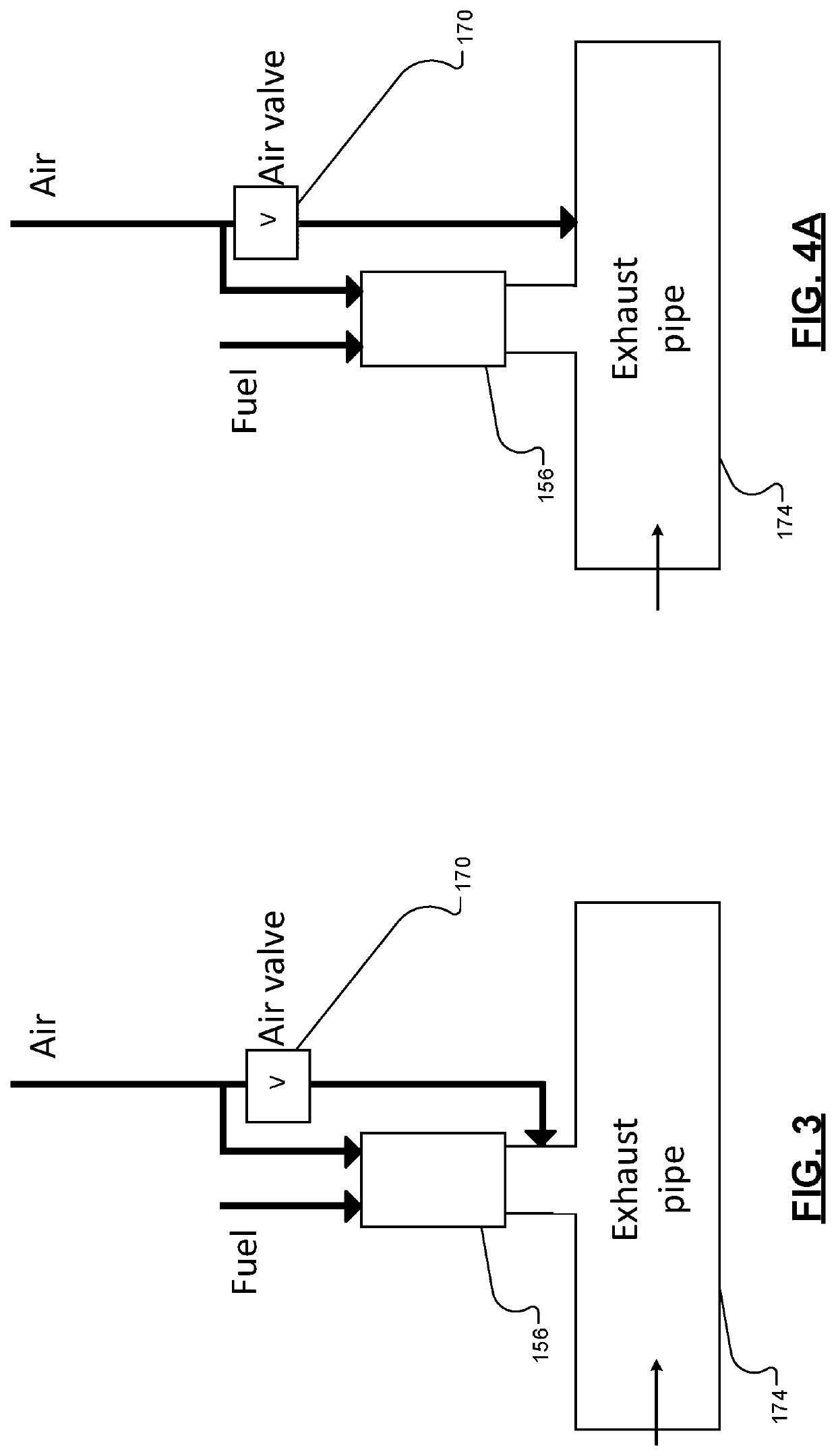 Selective catalytic reduction catalyst pre-heating and exhaust burner air control