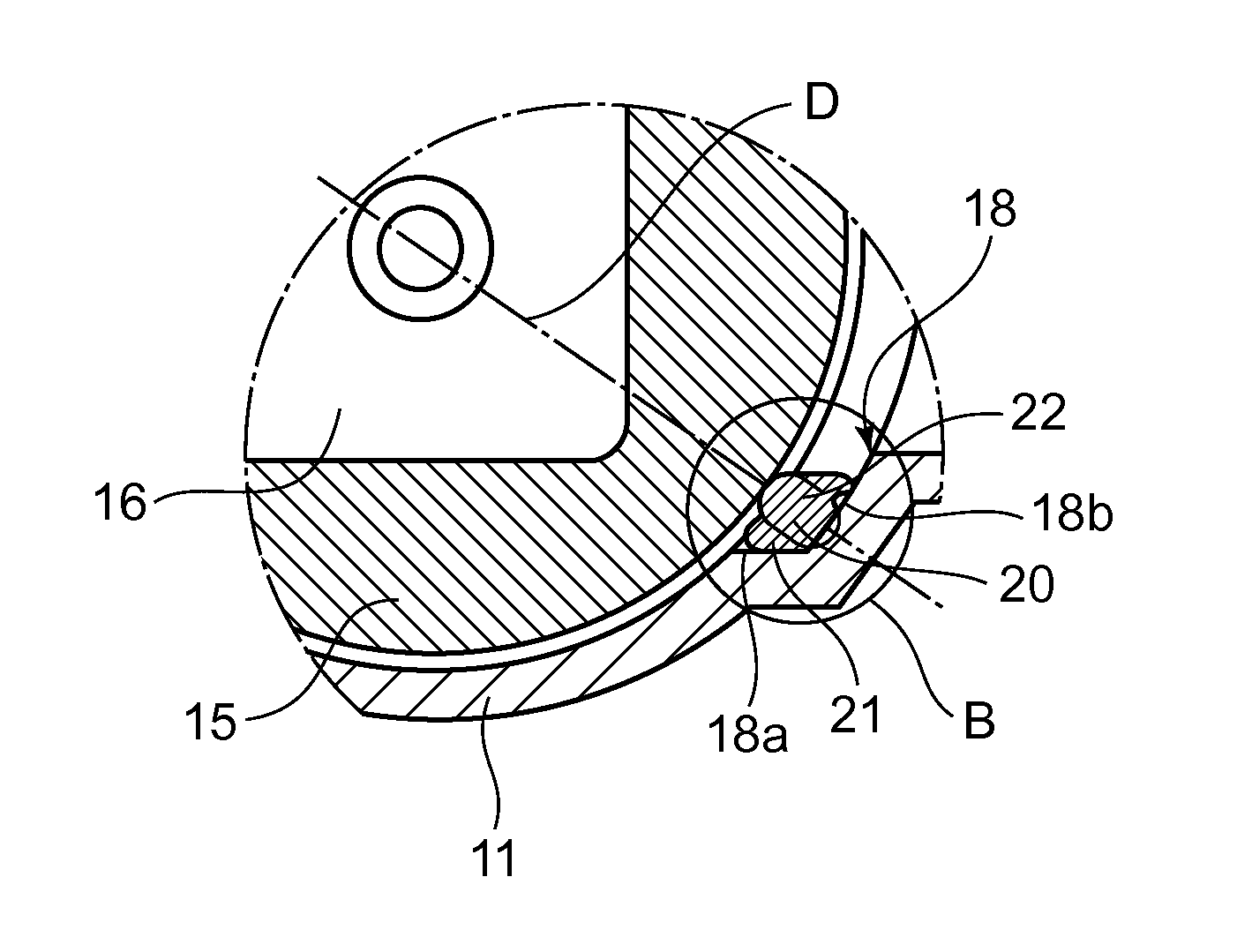 Rotary valve seal member and rotary valve using same