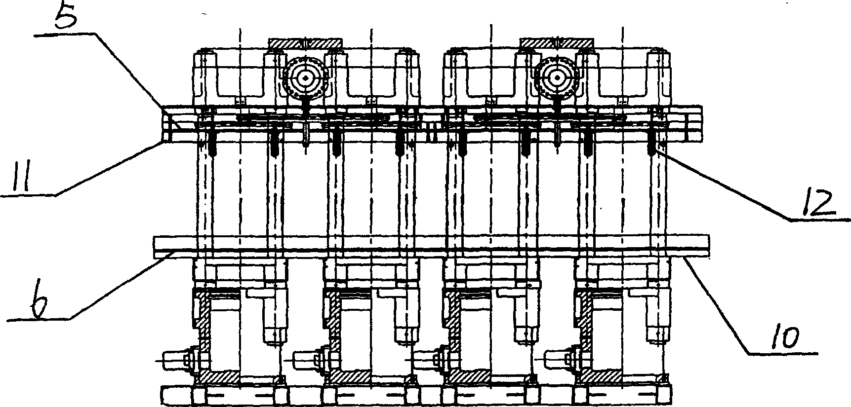 Double module injection molding technique of extra-high voltage combined insulator