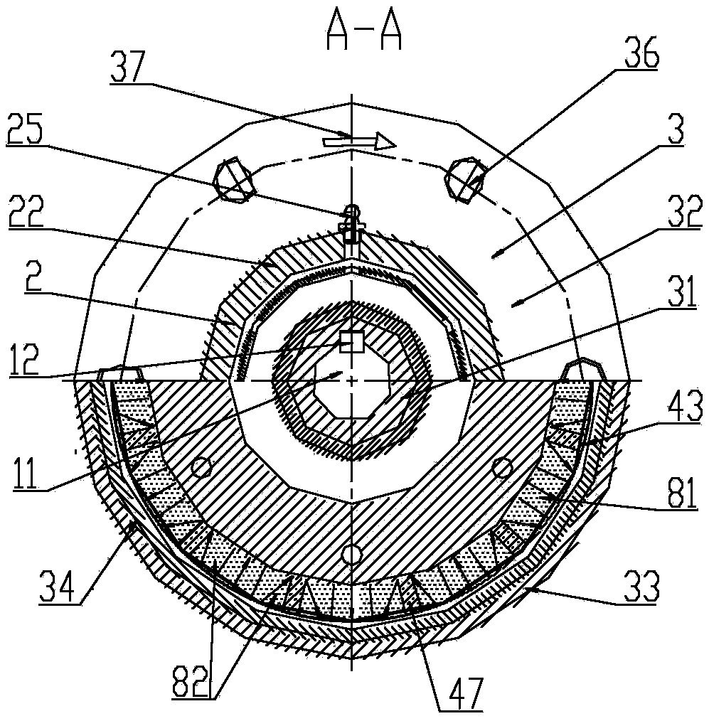 A coaxial sleeve type permanent magnet eddy current coupling with fixed end faces