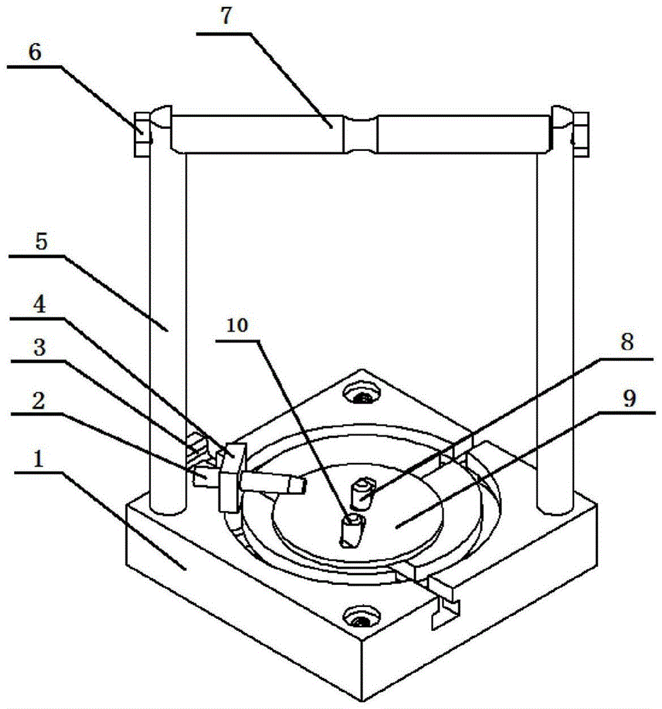 Adjustable Fixture for Wet Etching Anisotropy Rate Test of Hemispherical Specimens