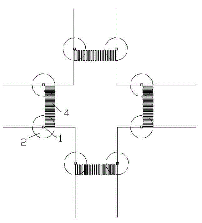 Electric bicycle traffic light warning method