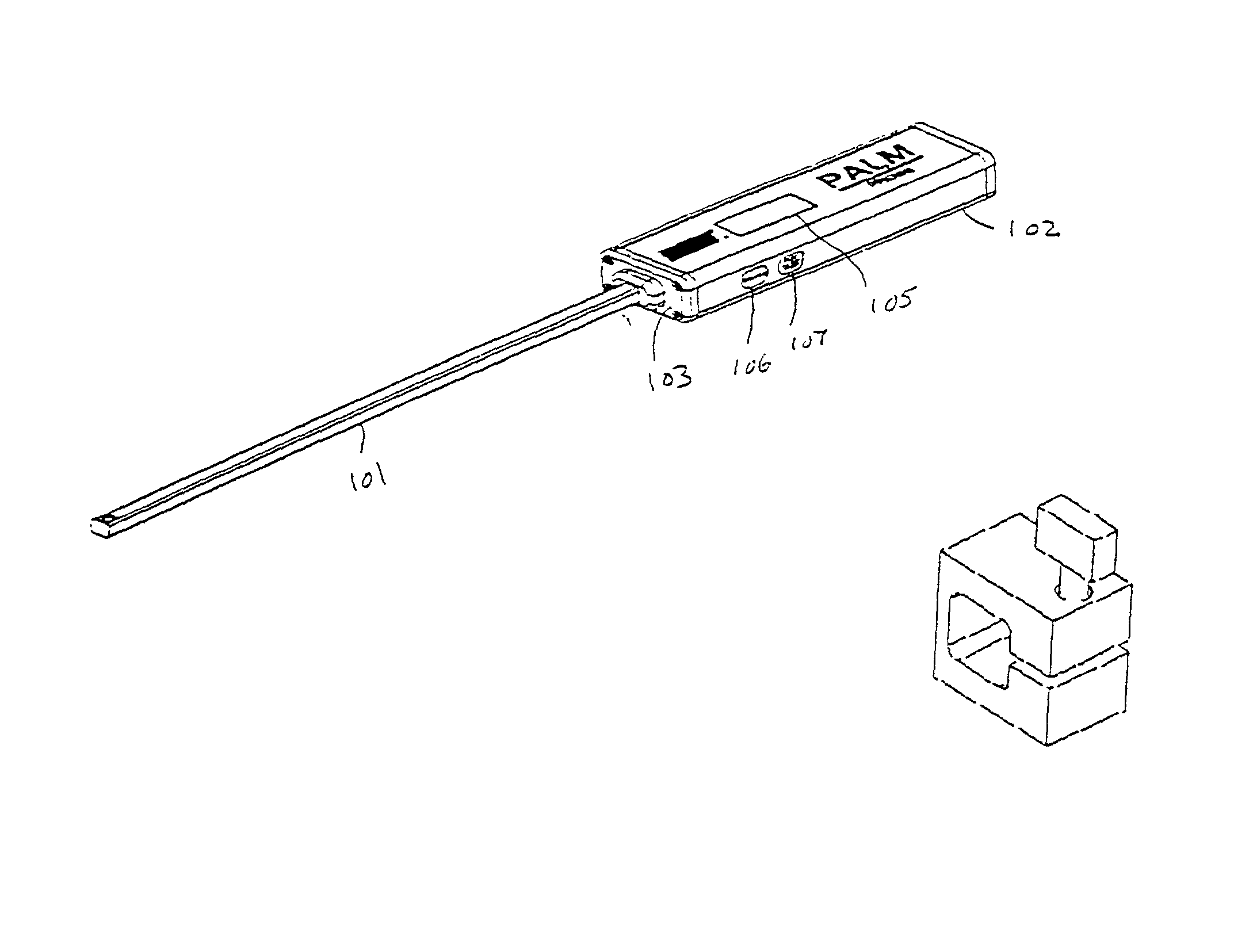 Probe style radiometer