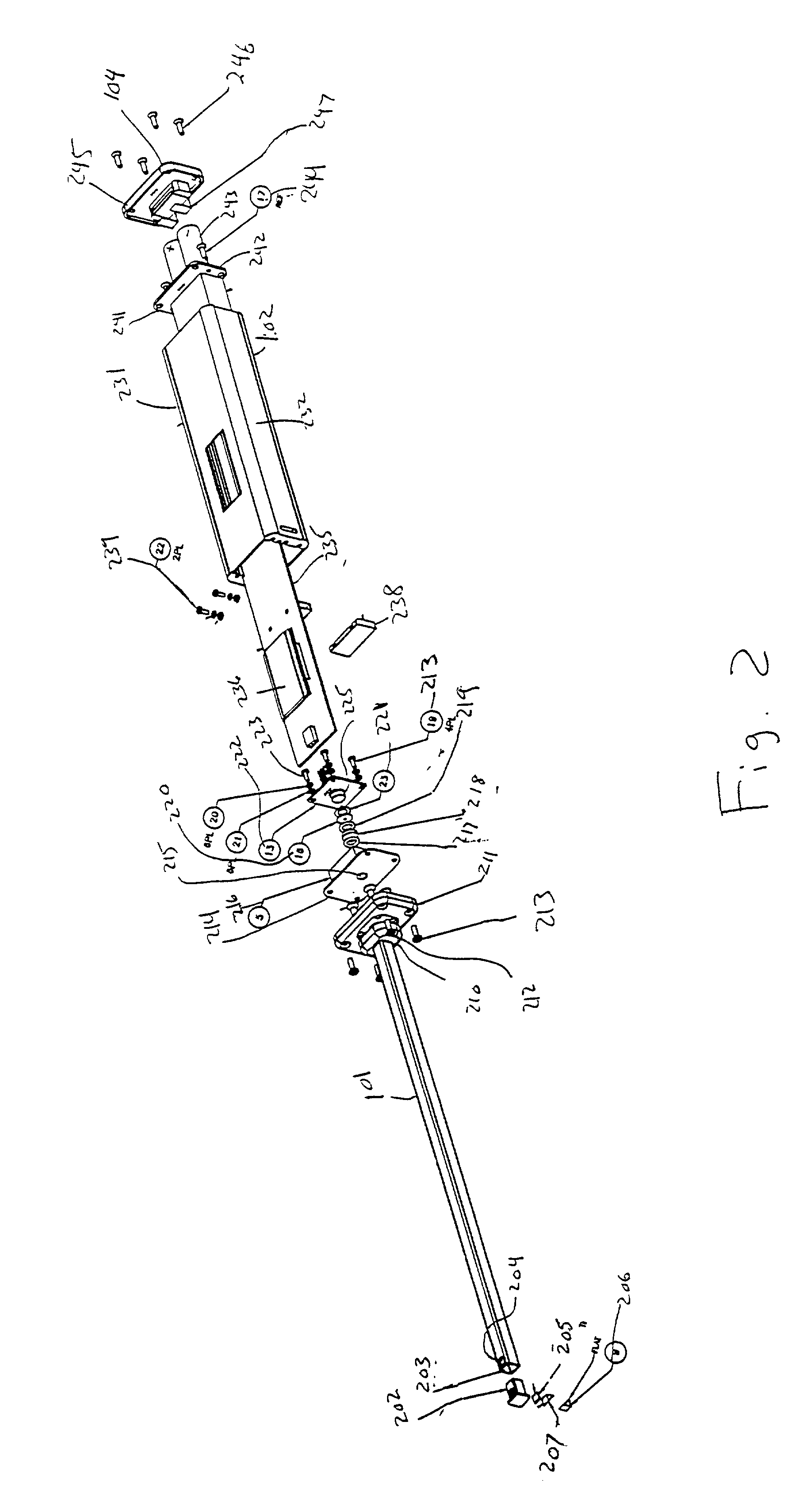 Probe style radiometer