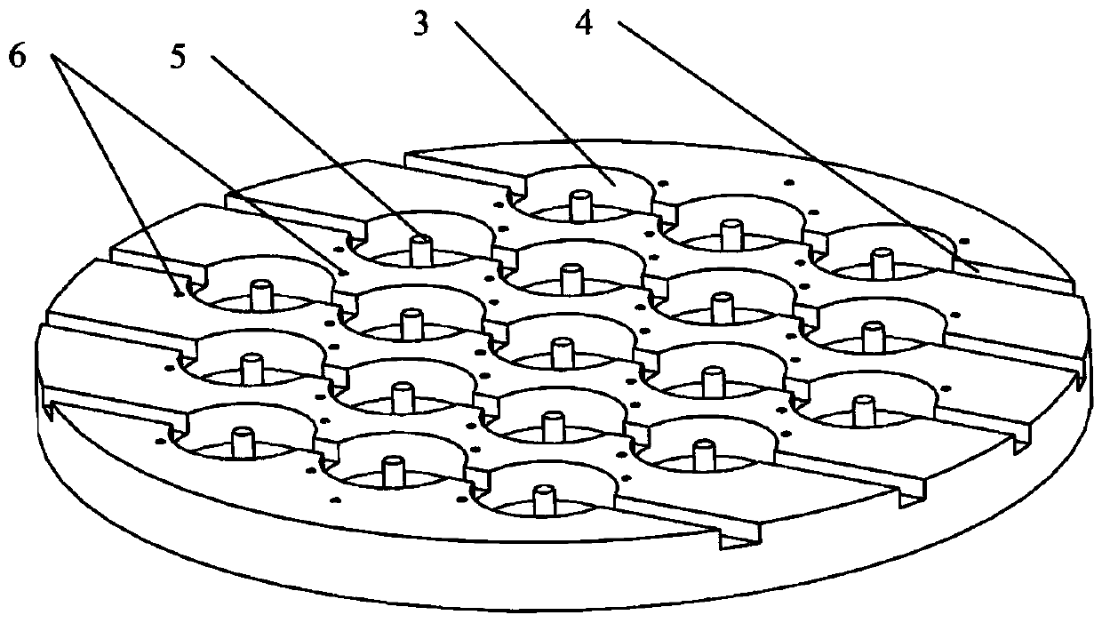 Micro-hemispherical resonator gyro structure, assembly method and wafer fixture