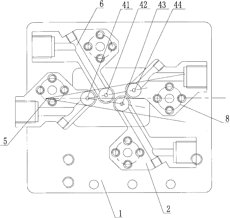 Needle combined device for weft insertion mechanism of water-jet loom