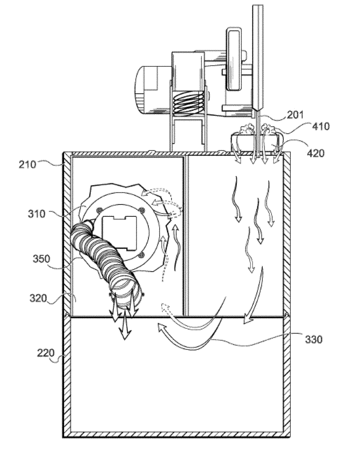 Rotatable filter system and methodology