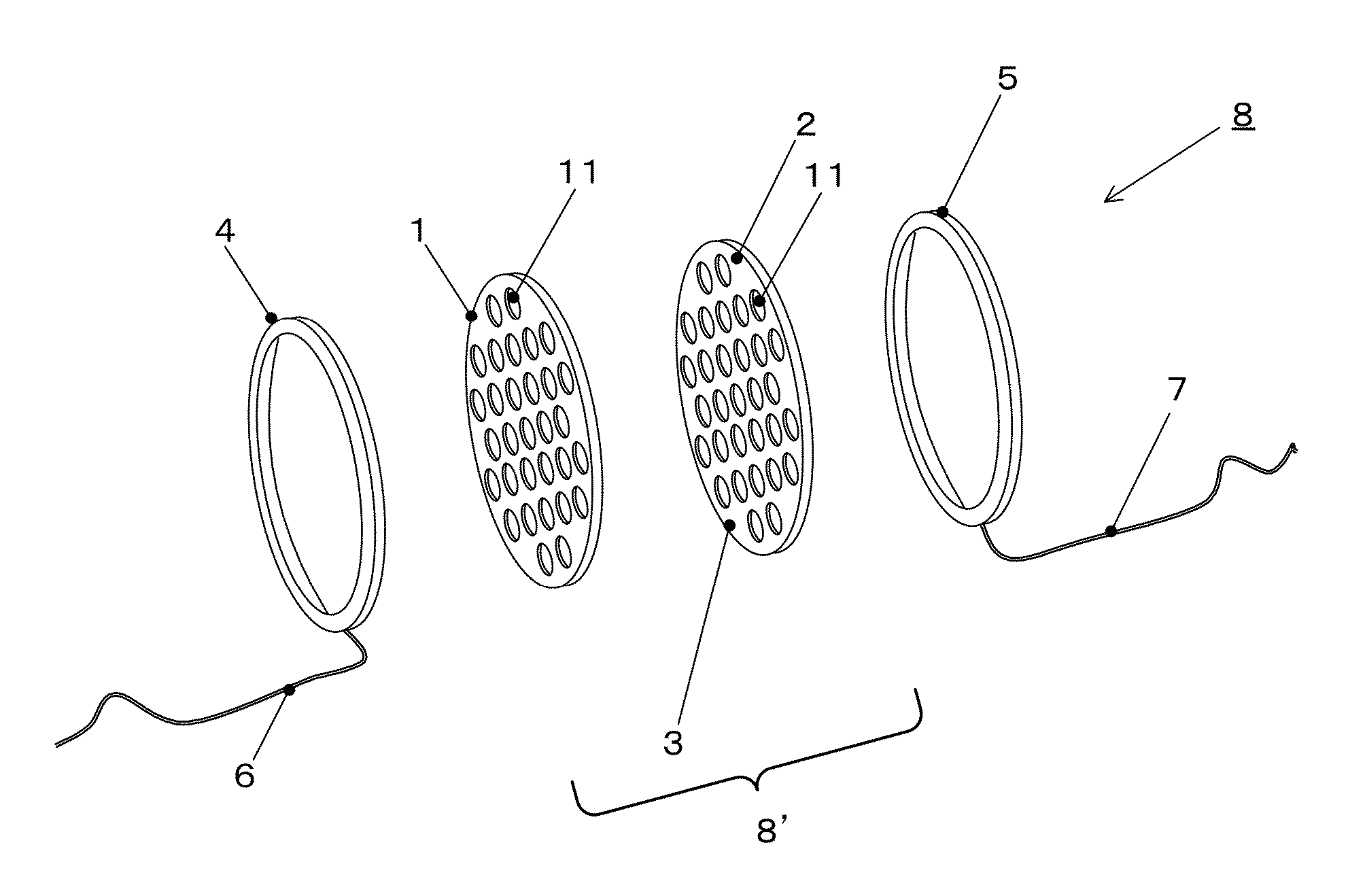 Membrane-electrode assembly, electrolytic cell using the same, method and apparatus for producing ozone water, method for disinfection and method for wastewater or waste fluid treatment