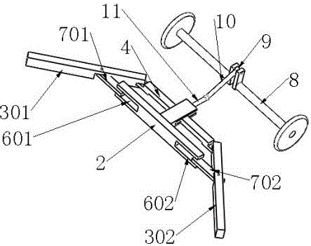 Method of collecting garbage by swing garbage truck