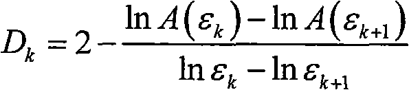 Pedestrian detection method based on wavelet fractal characteristic