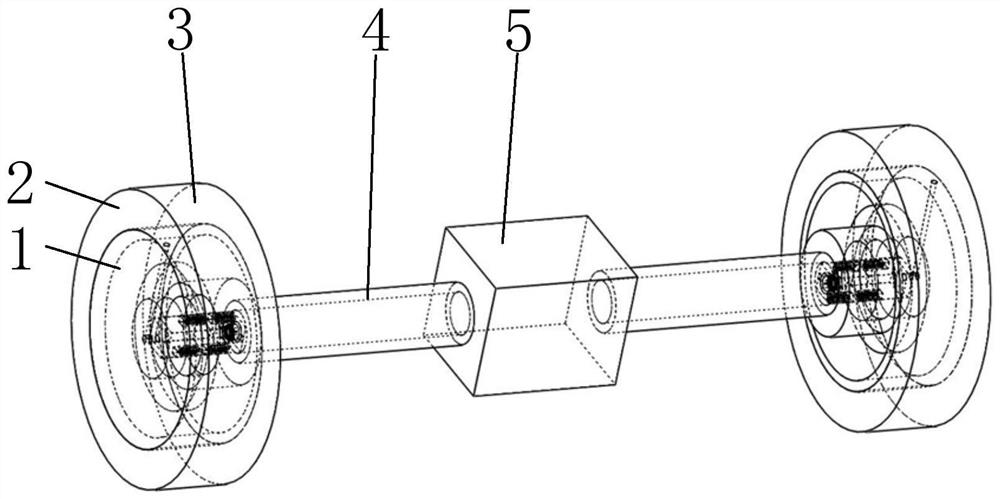 A safe and stable anti-skid type automobile front drive axle drive mechanism