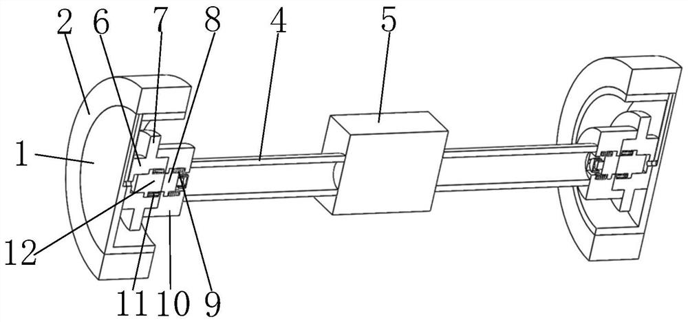 A safe and stable anti-skid type automobile front drive axle drive mechanism