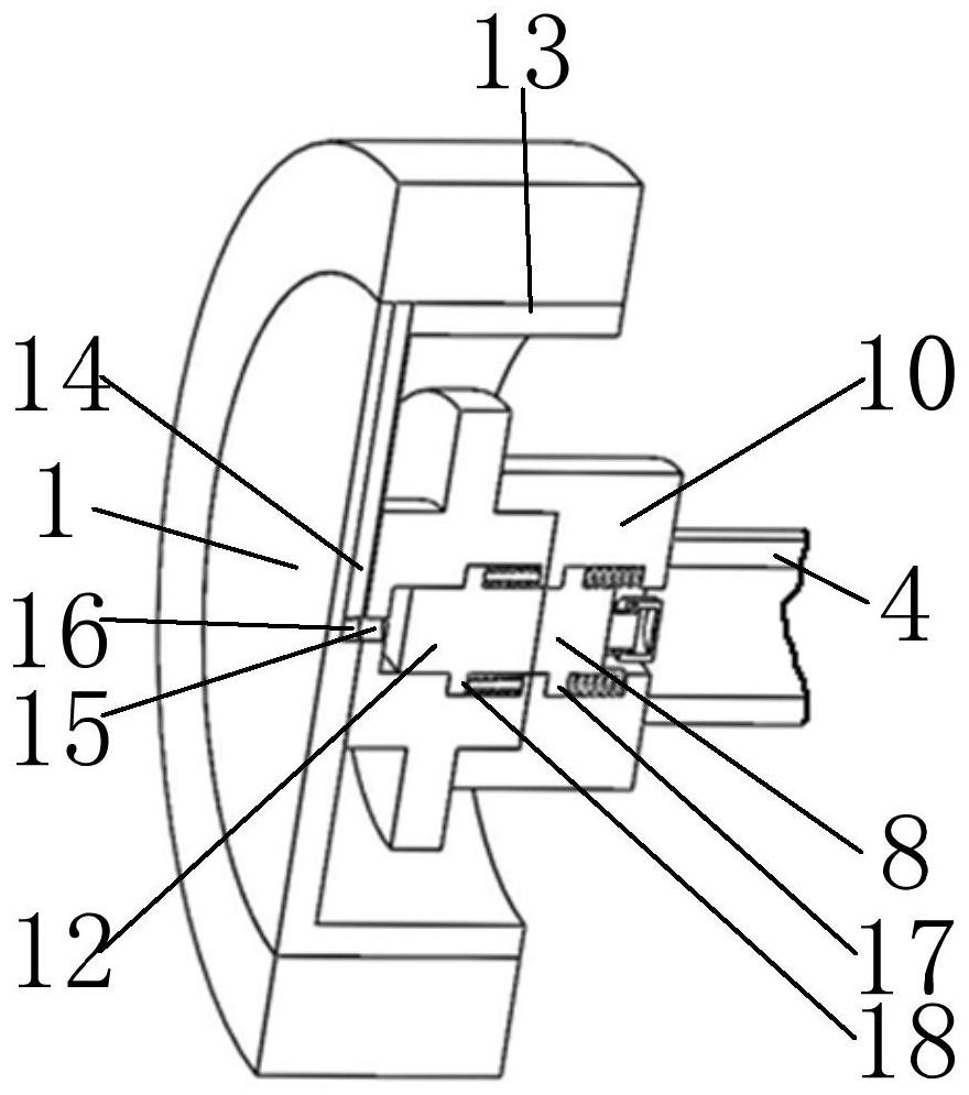 A safe and stable anti-skid type automobile front drive axle drive mechanism