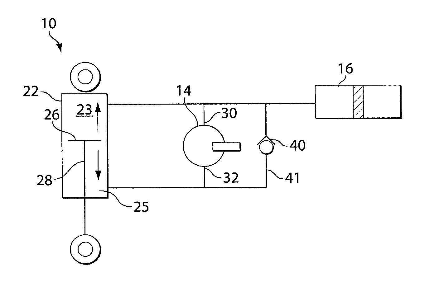 Hydraulic energy transfer