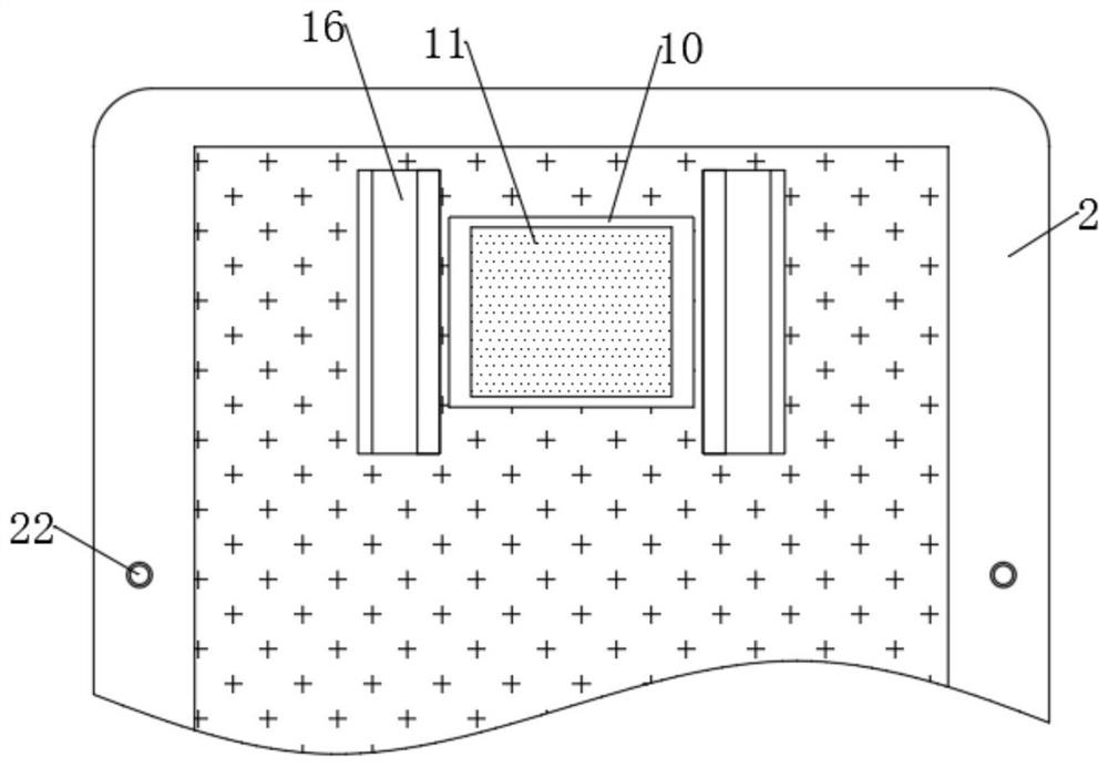 Nuclear magnetic resonance examination device with disinfection function for imaging department