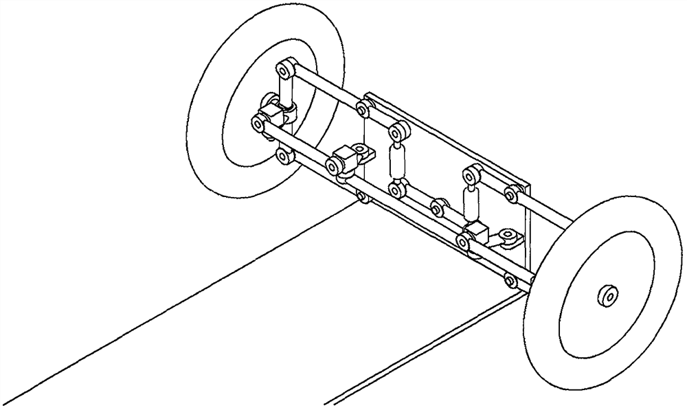 Vehicle steering roll linkage mechanism and roll control method