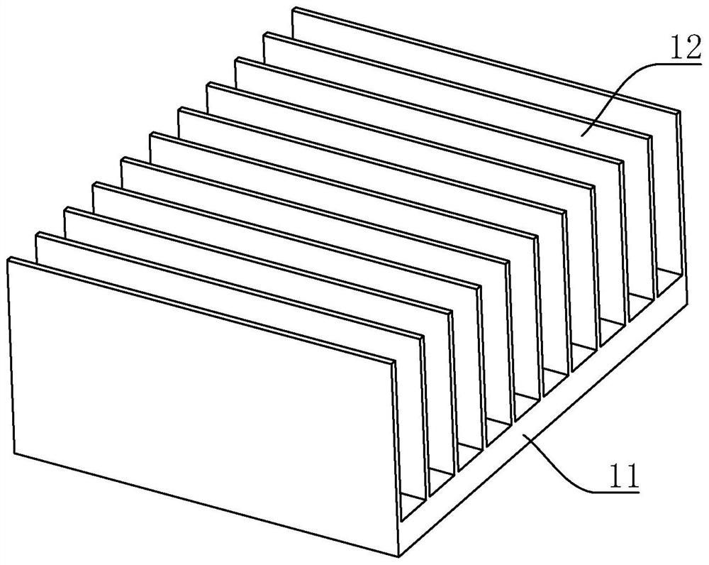 Production method of cooling fin for friction stir welding