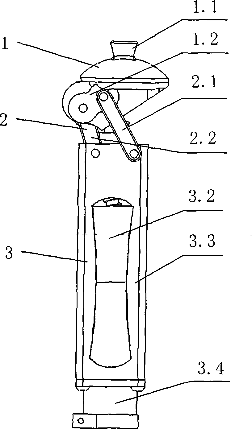 Active mode human leg prosthetic limb