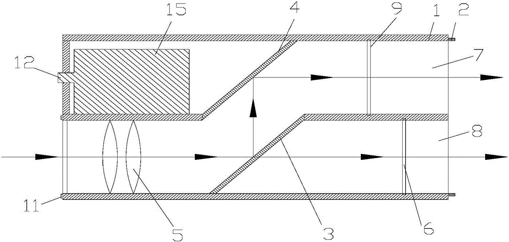 A method for achieving monitoring camera lens