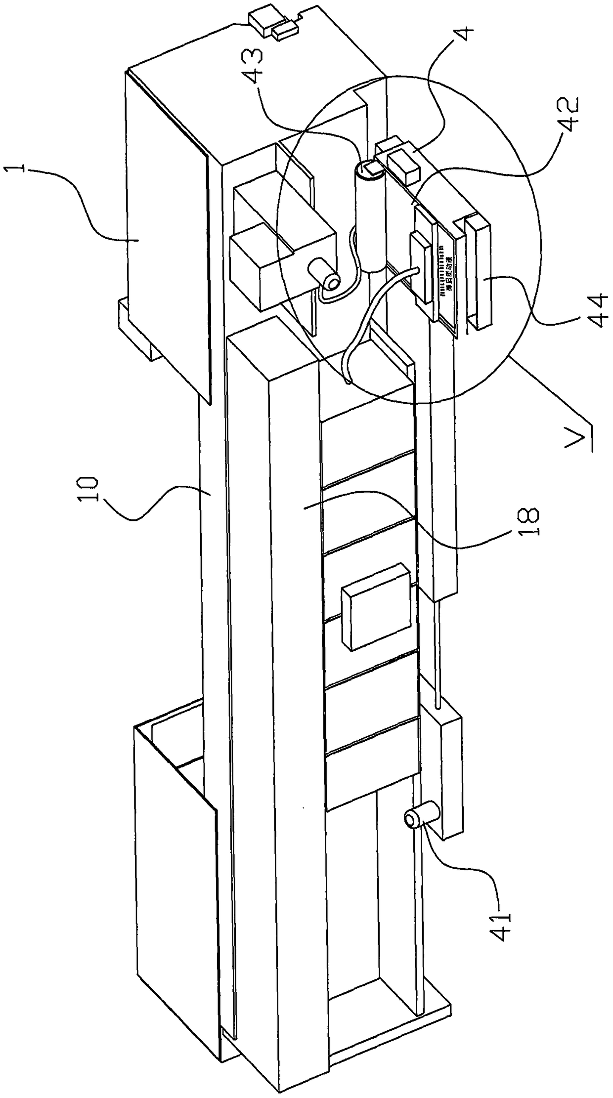 Dust recovery device for screw polishers