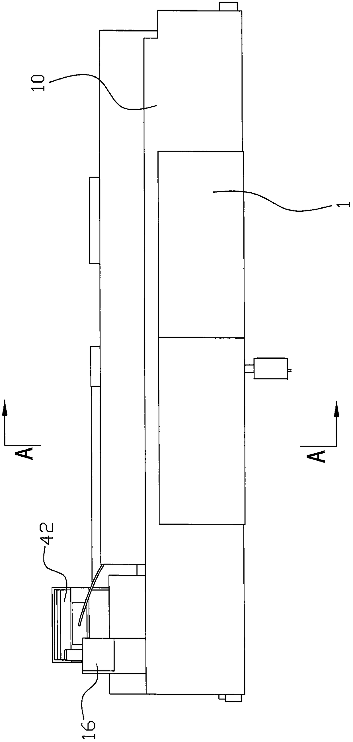 Dust recovery device for screw polishers