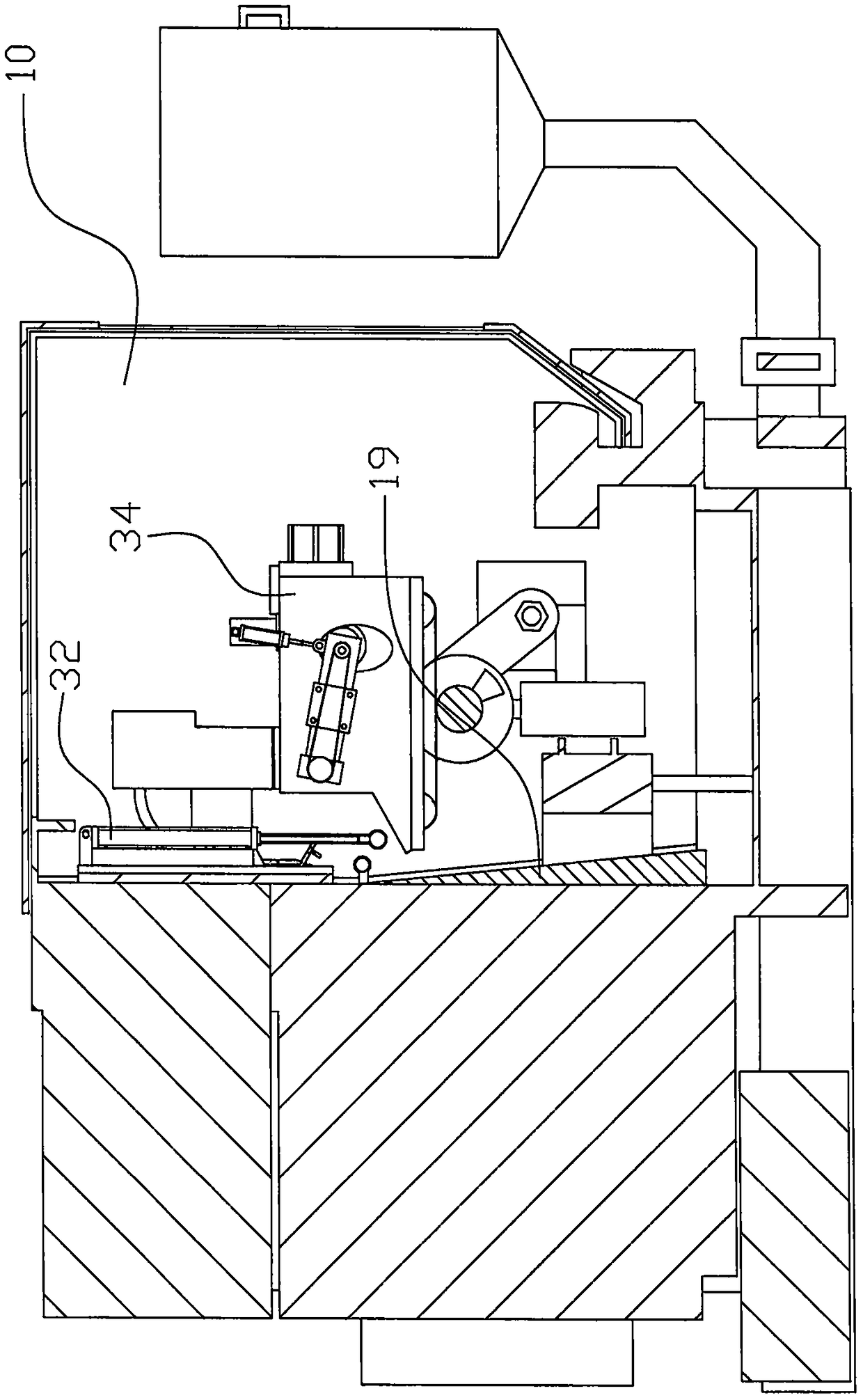 Dust recovery device for screw polishers