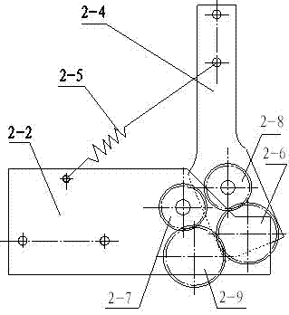 Reducing take-up drafting device for braided fabric