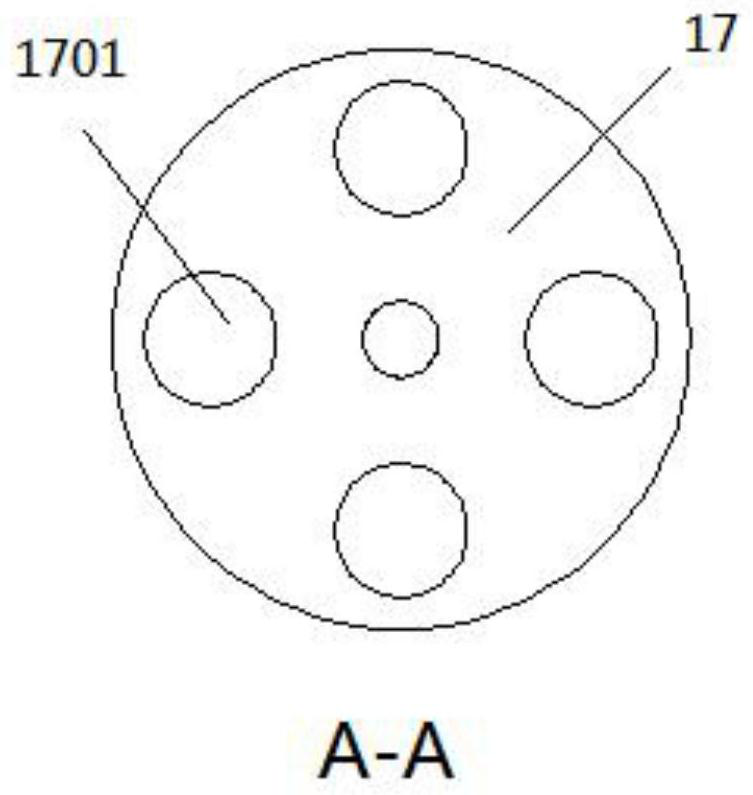 A pressure-adjustable pressure-stabilizing nozzle