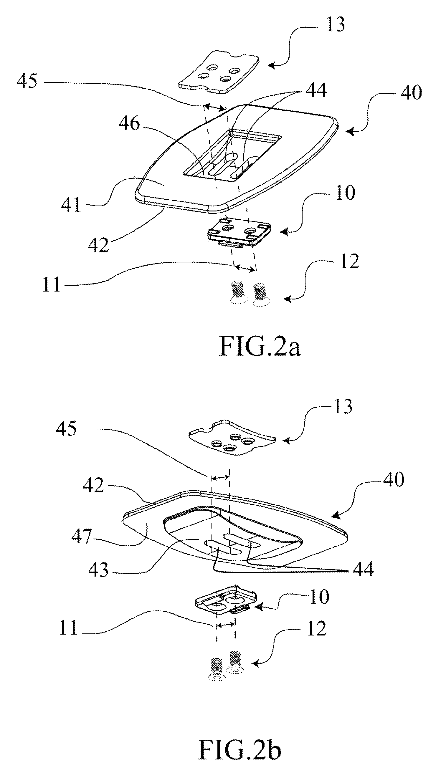 Device for adapting a shoe to attach a cycling cleat