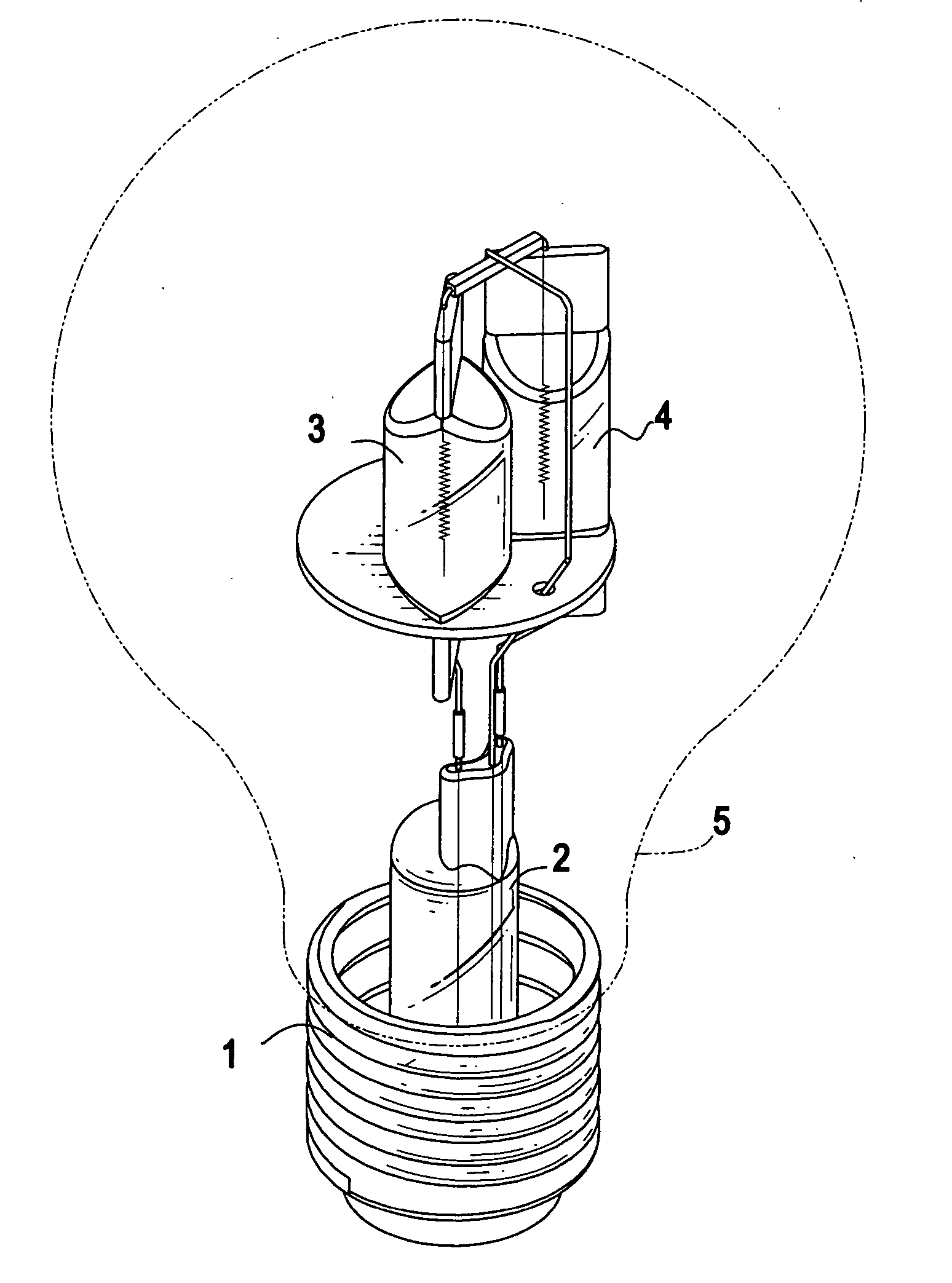 Three phase light bulb