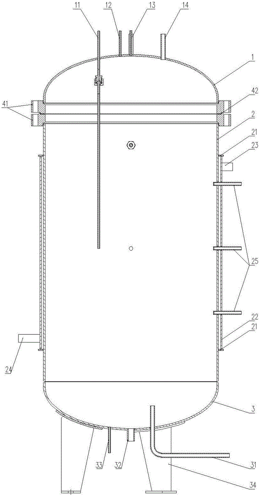 Water-cooling containment simulation device