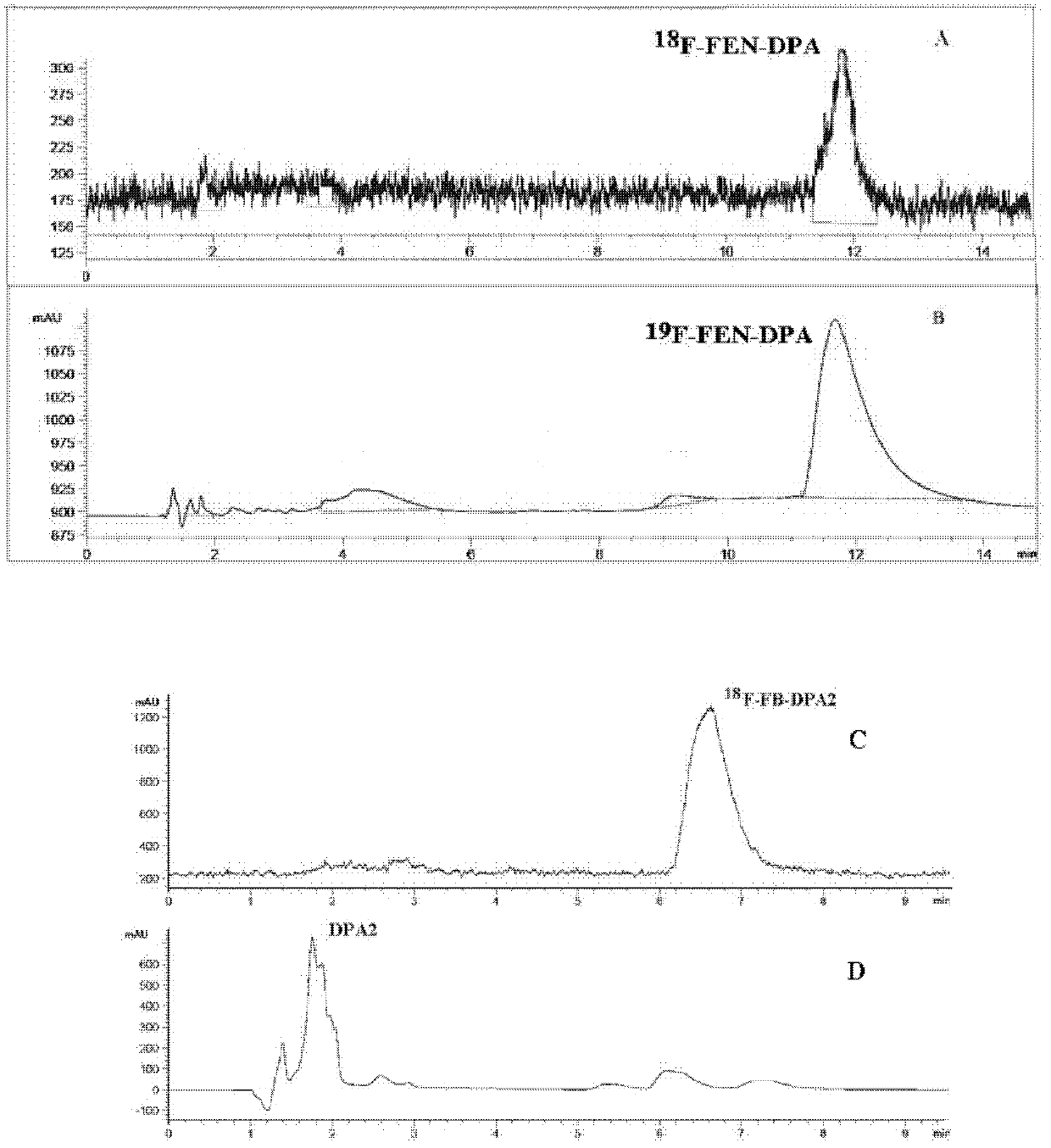 Polyamine micromolecular developer, production method and application thereof