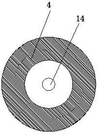 Two-stage-stirring high-speed mixing device for coating production