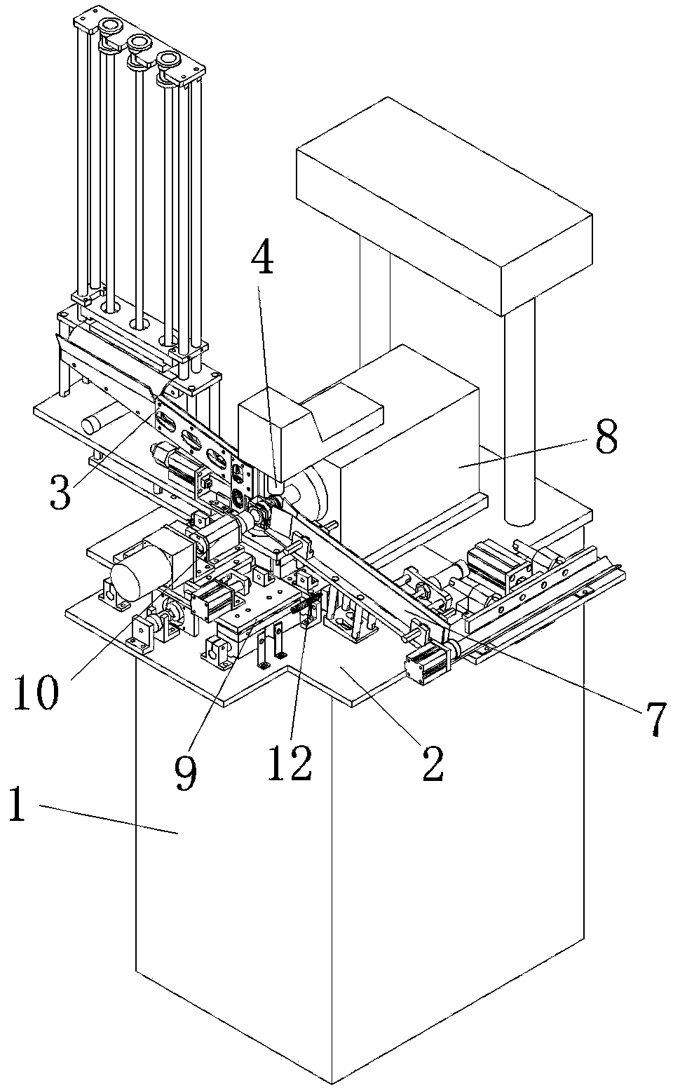 Bearing vibration measurement machine