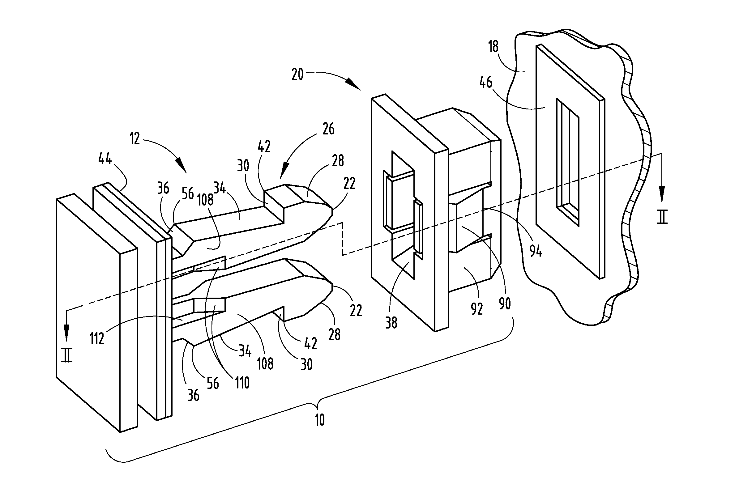 Two Stage Serviceable Safety Clip