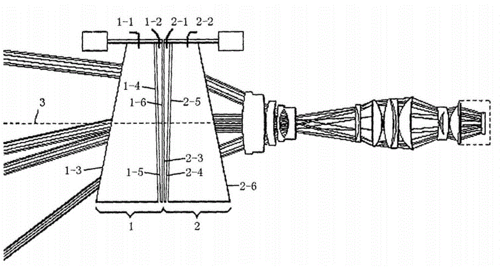 Large-view-field super-resolution imaging system adjustable in resolution