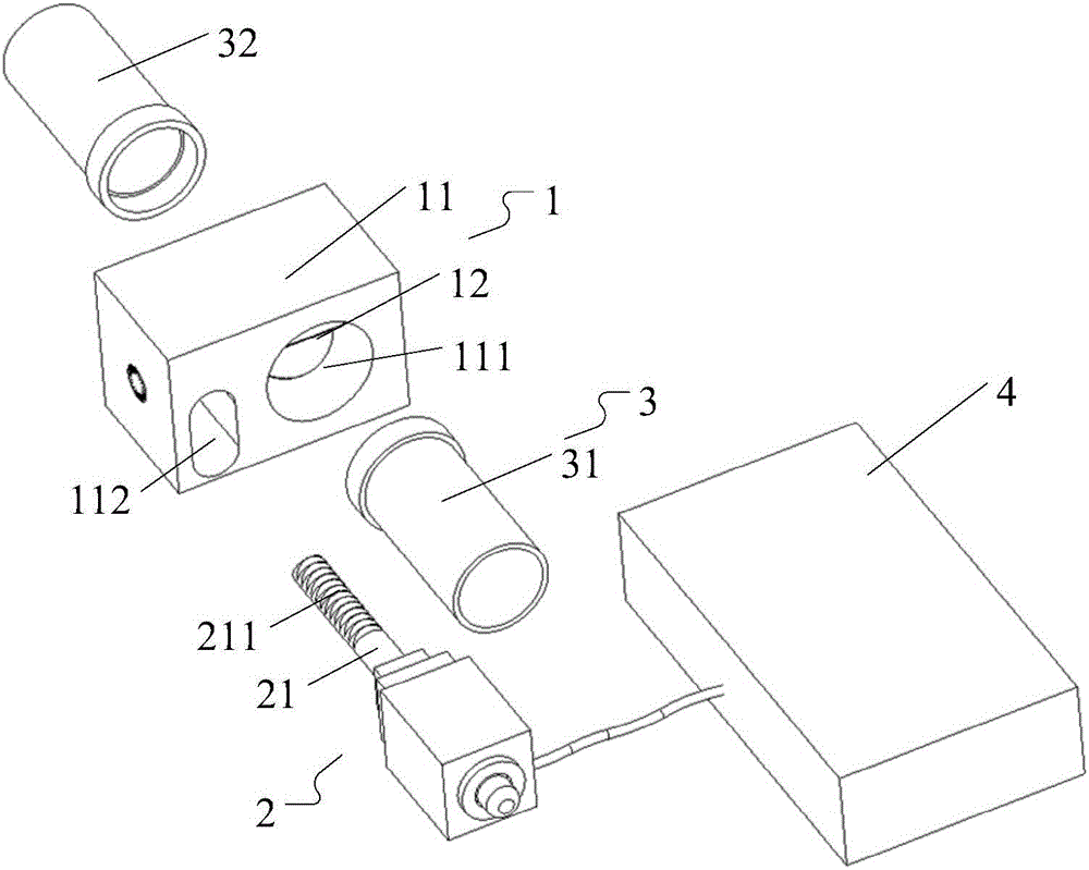 Water gate control device for tests