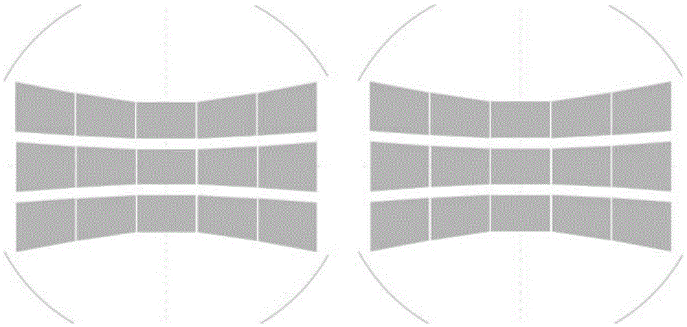 Content switching method and device achieved in three-dimensional immersive environment