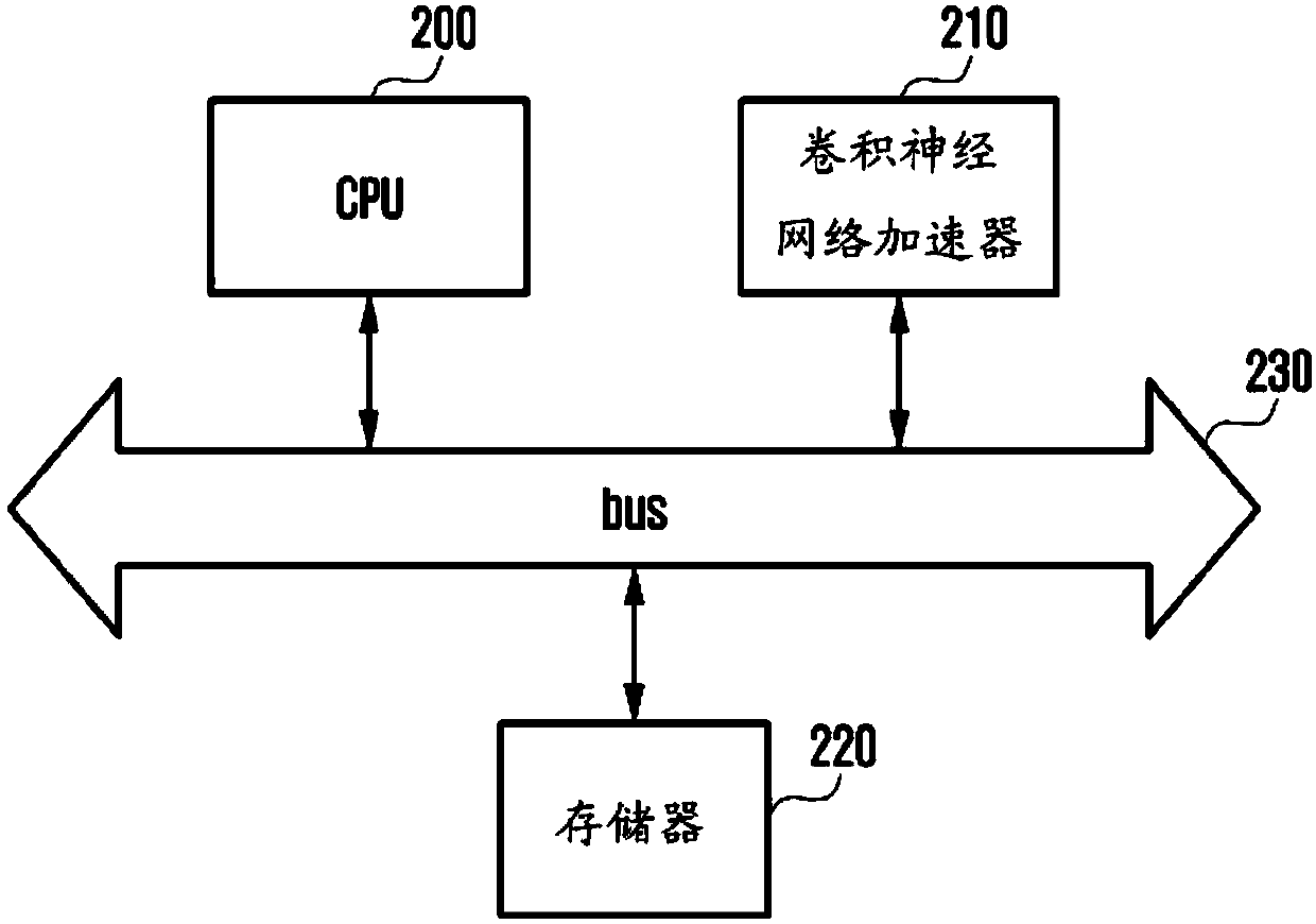 Accelerator in convolutional neural network and method for operating the same