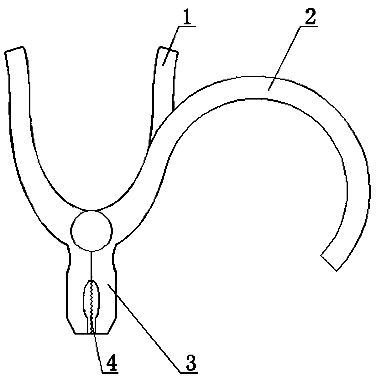 Insulating blanket clamp