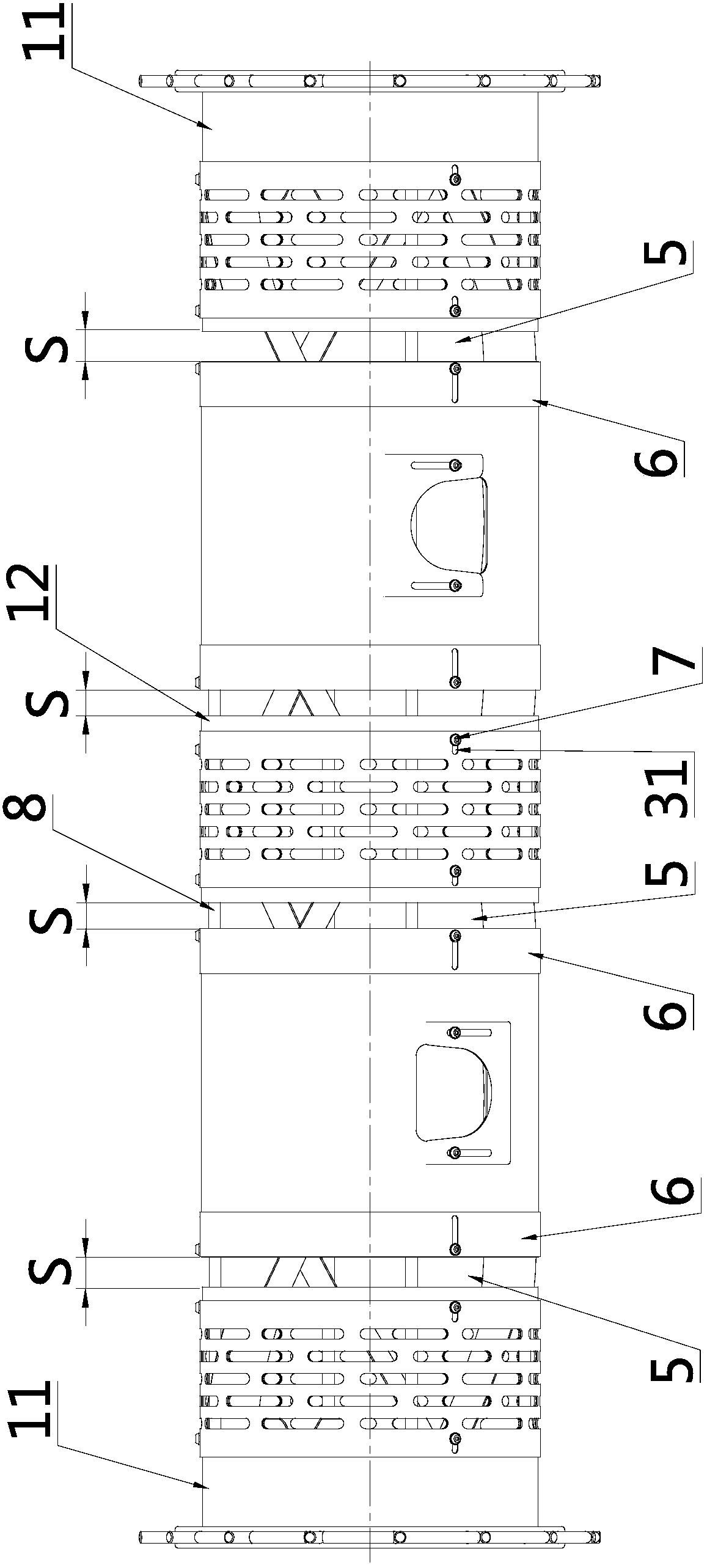 Soil covering roller