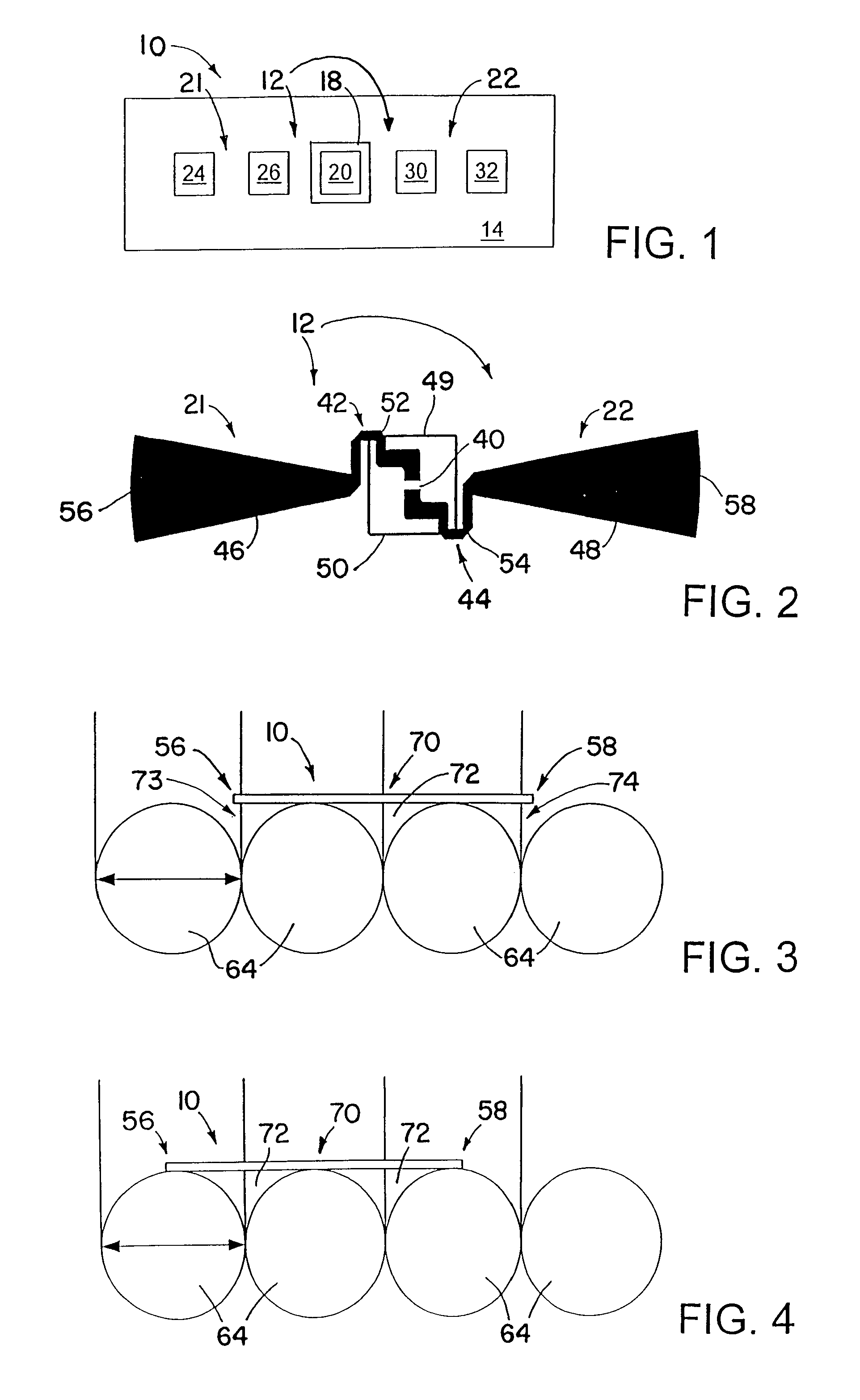 RFID device with content insensitivity and position insensitivity