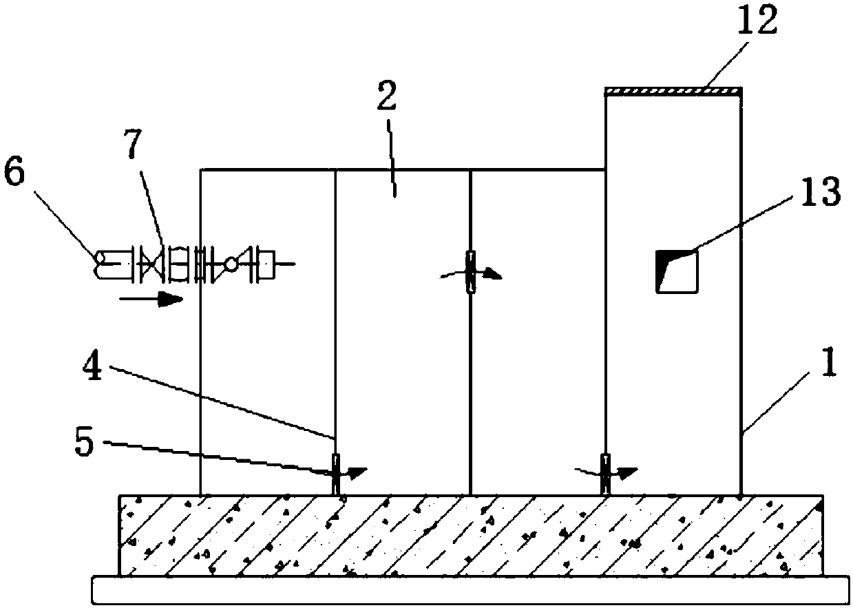 Modular artificial wetland integrated equipment