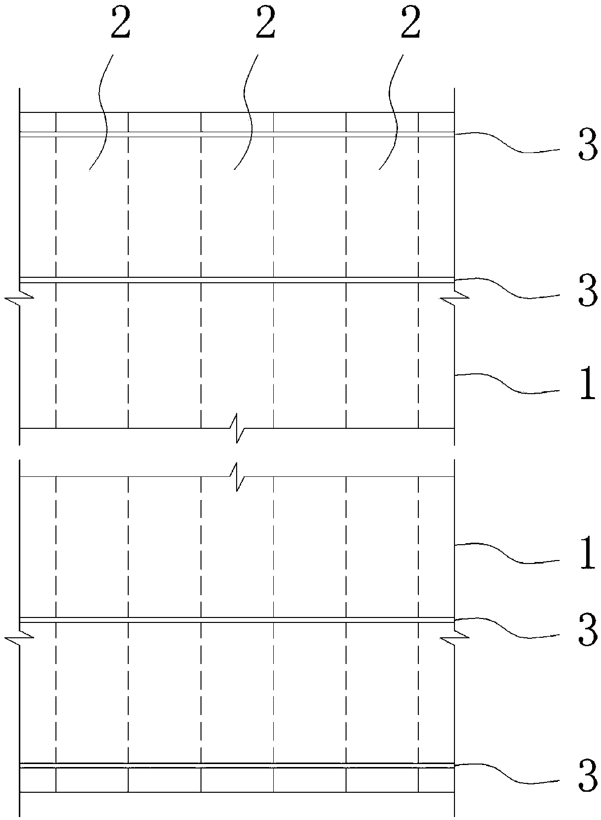 Assembly type concrete shear wall based on multi-purpose thin-wall steel pipe and construction method thereof