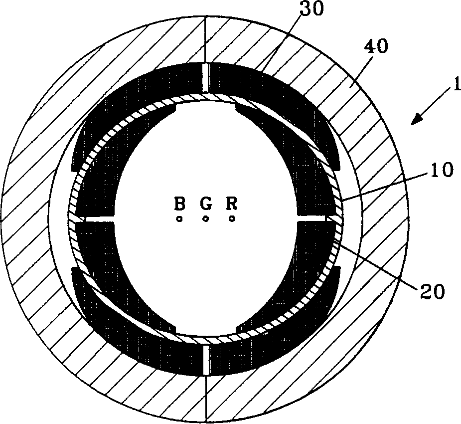 Deflection device