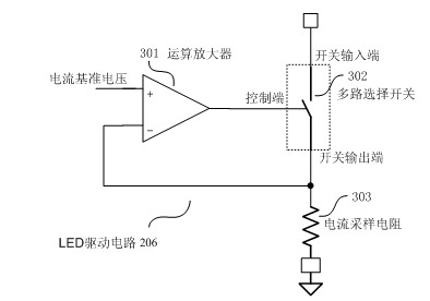 LED linear driving circuit applicable to thyristor dimmer and control method