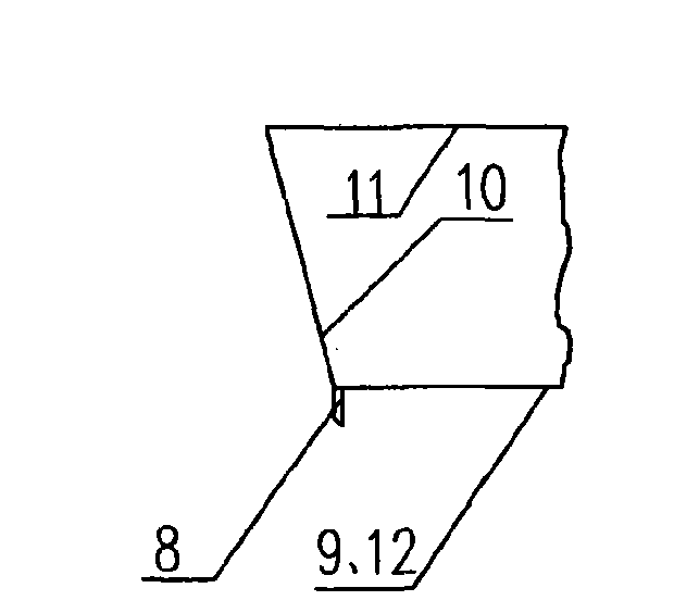 Skimming boat with boat body provided with march-past lifting board device