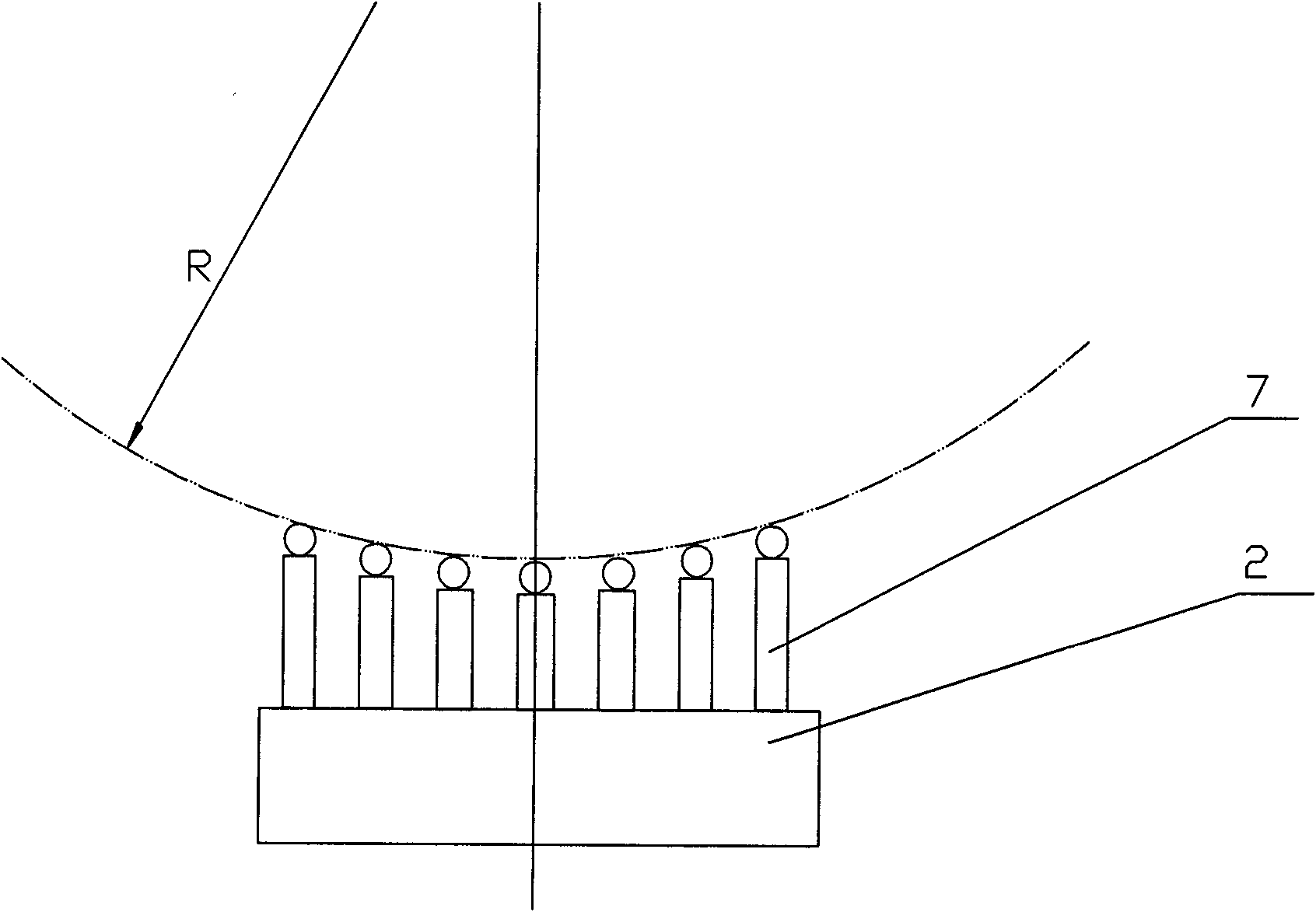 Method for adjusting bent air grid of parallel bent toughening furnace