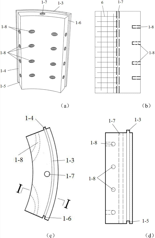 Super-large-diameter assembled hollow pile and assembling method thereof